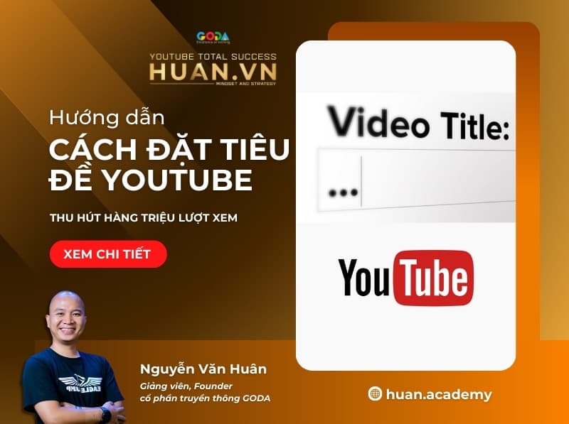 cách đặt tiêu đề YouTube