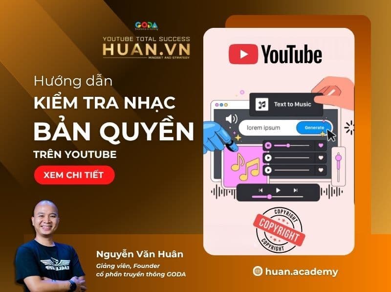 Cách kiểm tra nhạc bản quyền trên YouTube