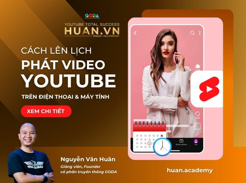 Cách lên lịch xuất bản video YouTube