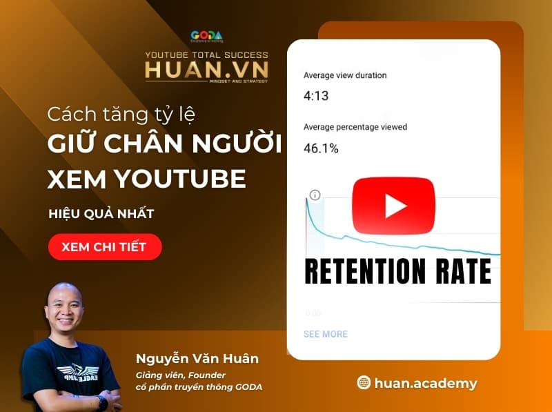 Cách tăng tỷ lệ giữ chân người xem trên YouTube