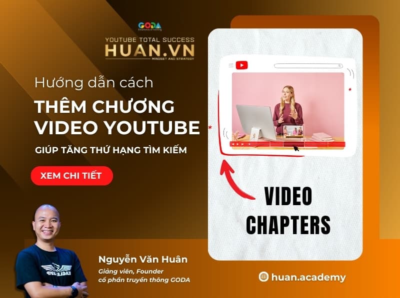 cách thêm chương vào video YouTube