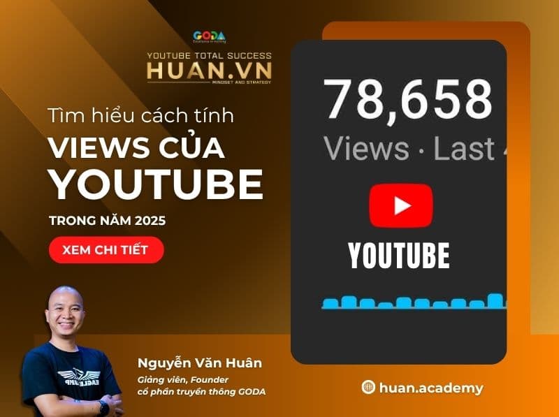Cách tính view của YouTube
