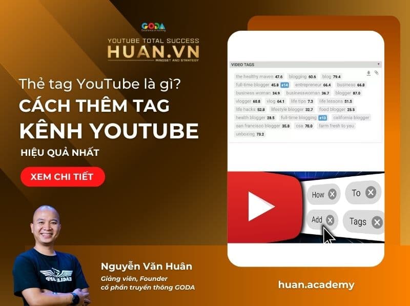 thẻ tag kênh YouTube là gì