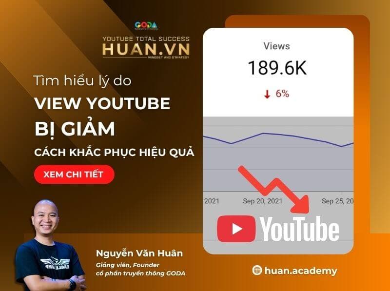 Tại sao lượt view trên YouTube bị giảm