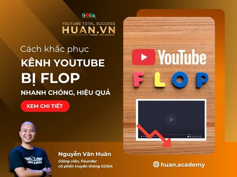 Kênh YouTube bị flop