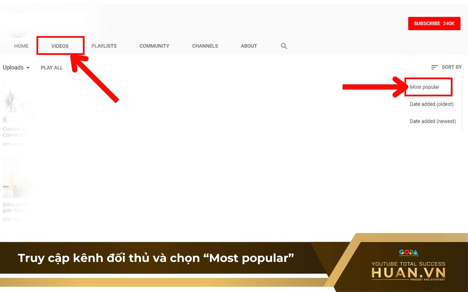 b1-cua-cach-6-phan-tich-tu-khoa-seo-youtube-tu-doi-thu-truy-cap-kenh Bước 1 của cách 6 phân tích từ khóa SEO YouTube từ đối thủ: Truy cập kênh