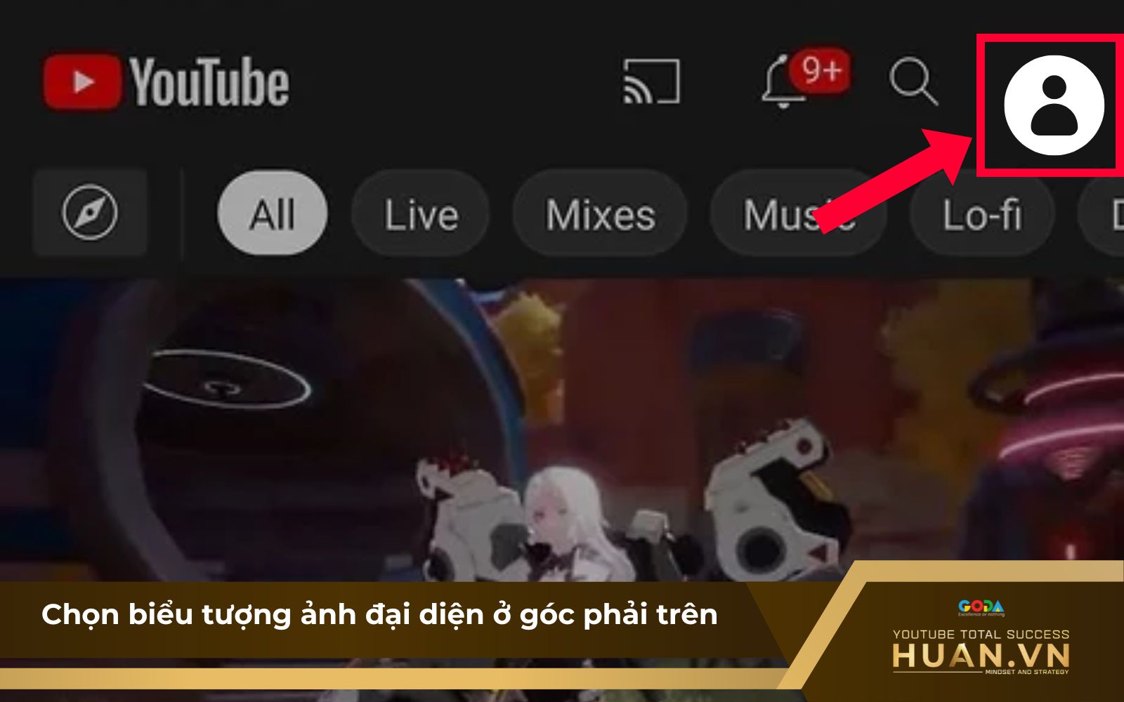 Bước 2 của cách xem subscribe trên YouTube của người khác Bước 2 của cách xem subscribe trên YouTube của người khác