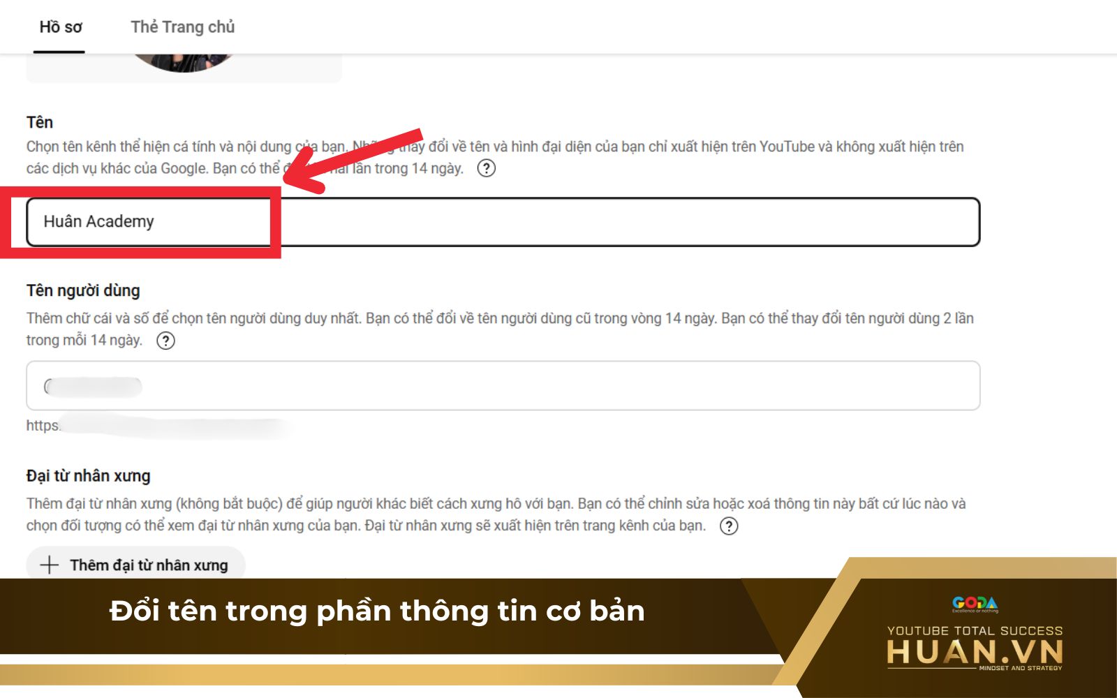 Làm sao để đổi tên kênh YouTube? Làm sao để đổi tên kênh YouTube?