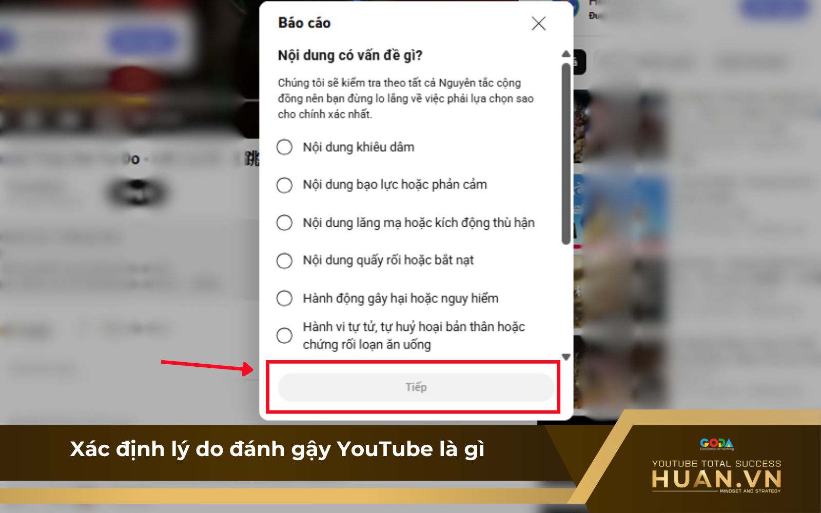 Xác định nguyên do đánh gậy YouTube là gì Xác định nguyên do đánh gậy YouTube là gì