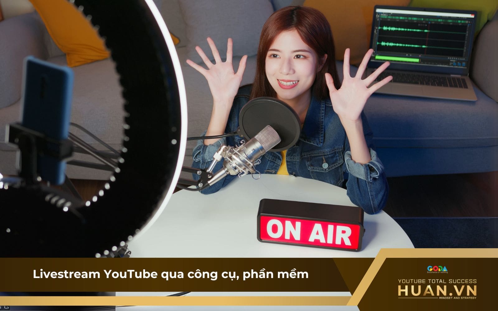 Cách Live Stream YouTube bằng phần mềm chuyên nghiệp