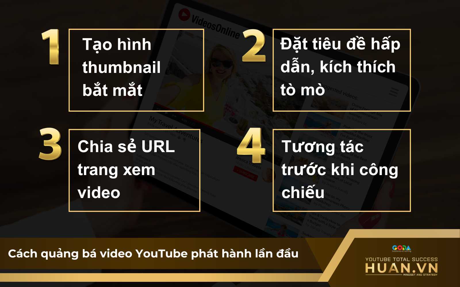 Một số cách quảng bá hiệu quả cho video YouTube Premieres Một số cách quảng bá hiệu quả cho video YouTube Premieres