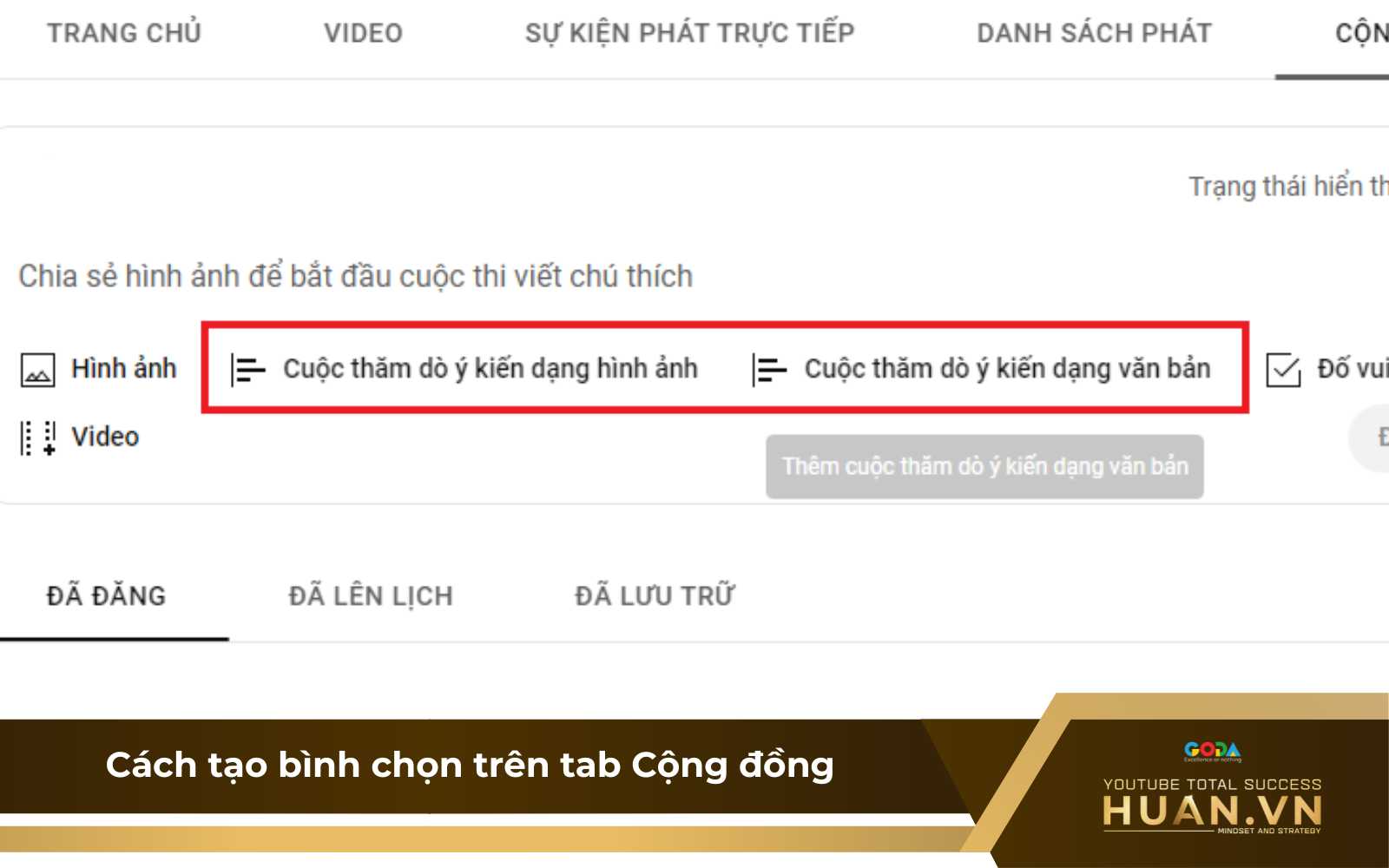cach-tao-binh-chon-tren-tab-cong-dong-youtube Cách tạo bình chọn trên YouTube