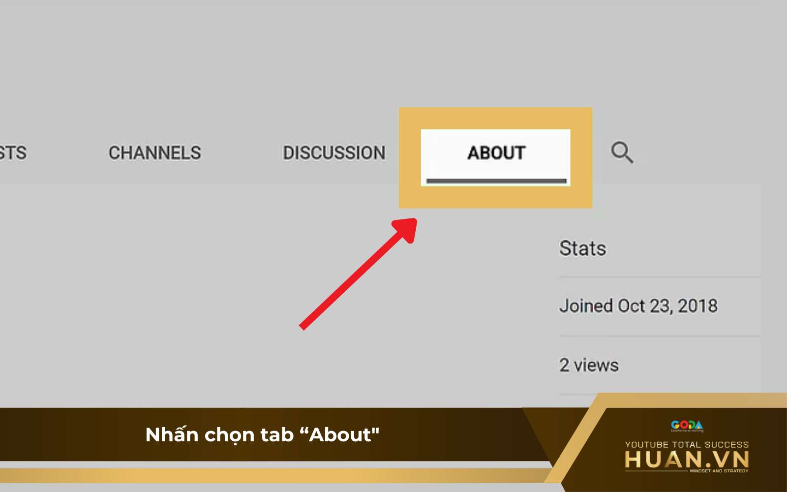 cach-xoa-nguoi-dang-ky-kenh-youtube-tu-danh-sach-dang-ky-b7-nhan-chon-tab-about Bước 7: Chọn tab “About” (Giới thiệu) để xóa người đăng ký từ danh sách