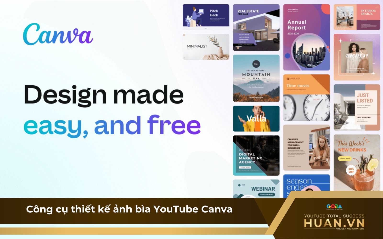 Canva là công cụ tạo ảnh bìa YouTube online Canva là công cụ tạo ảnh bìa YouTube online