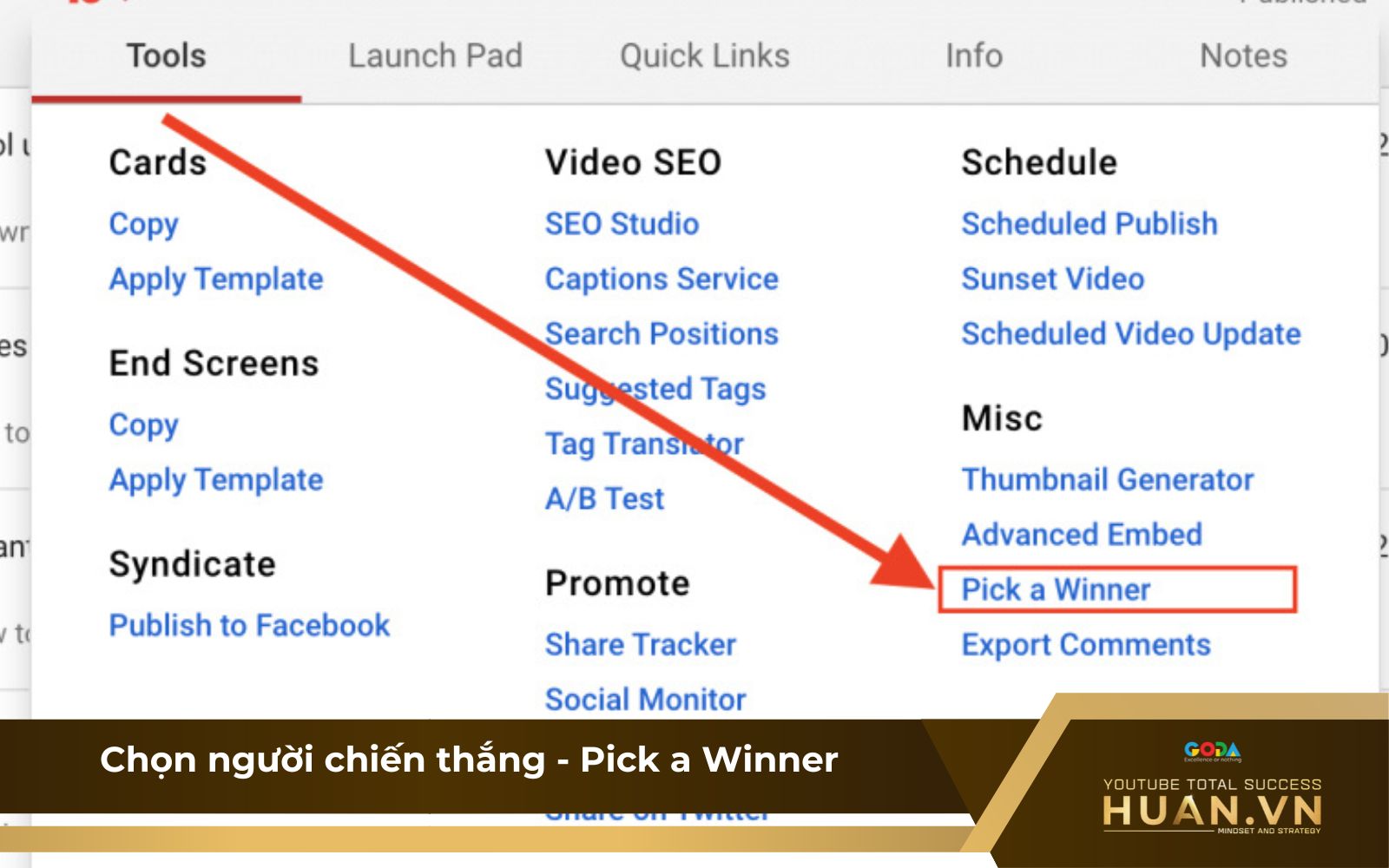 chon-nguoi-chien-thang-pick-a-winner Tính năng Pick a Winner để tạo tương tác tốt cho video