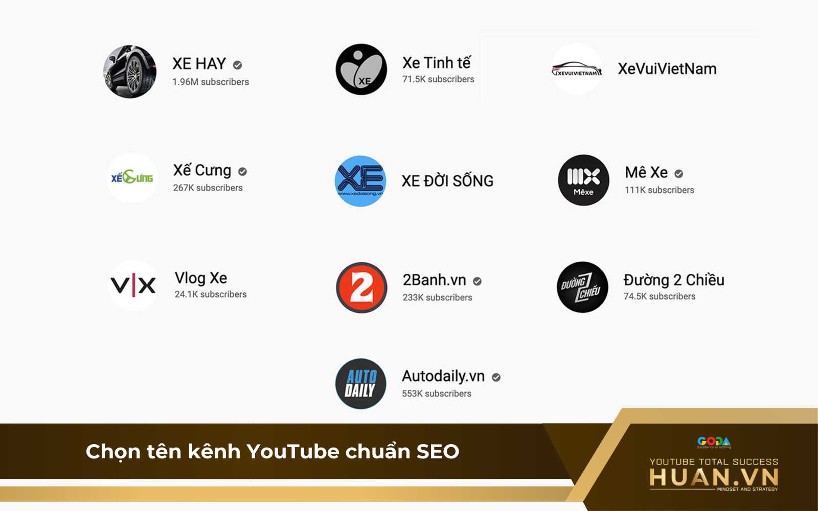 chon-ten-kenh-youtube-chuan-seo Tên YouTube cần được đặt ngắn gọn, dễ nhớ, chuẩn SEO