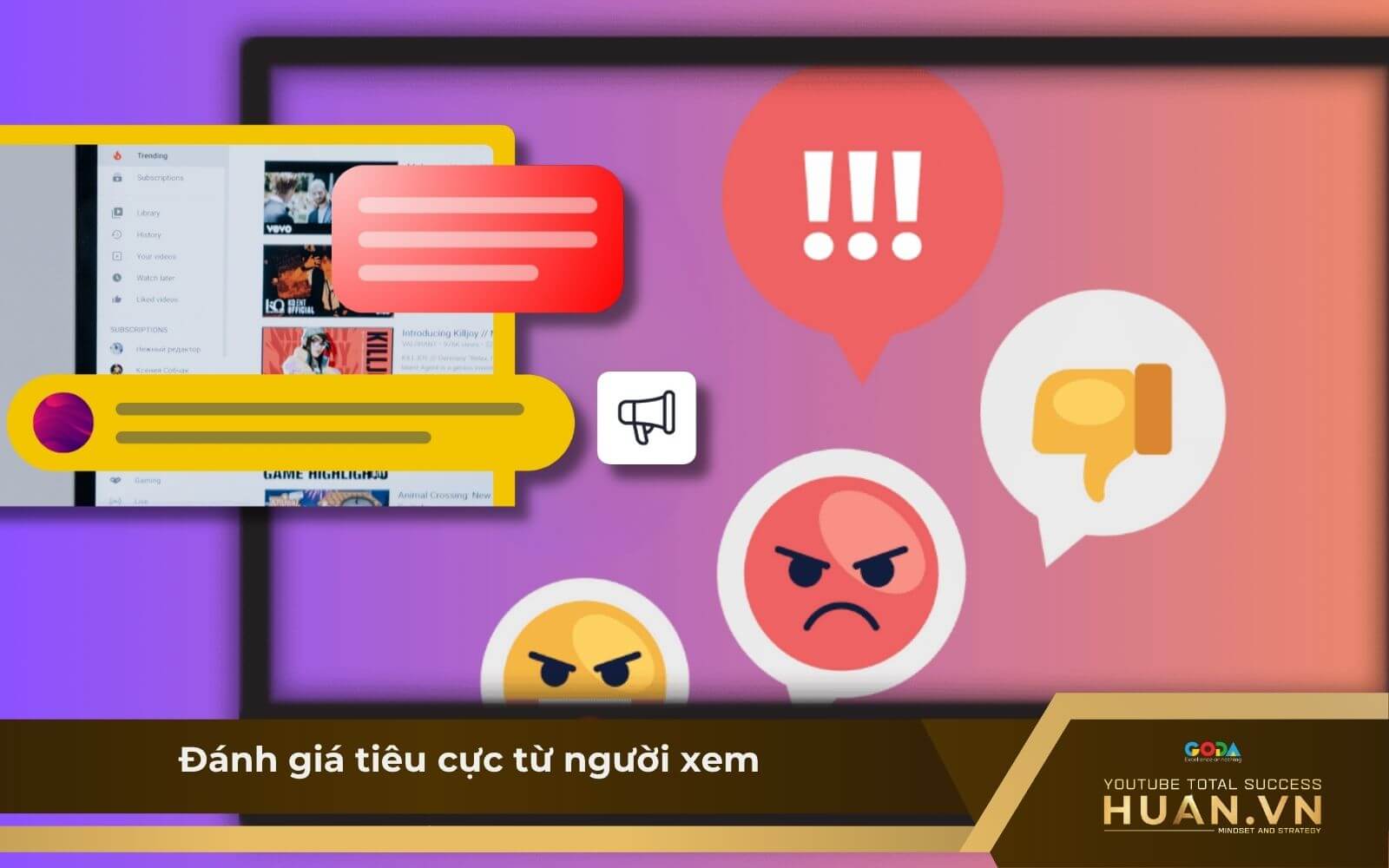 danh-gia-tieu-cuc-tu-nguoi-xem Nhận về nhiều phản ứng tiêu cực khiến kênh YouTube giảm lượt view