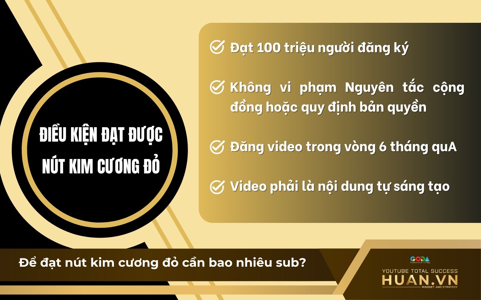 Nút kim cương đỏ cần bao nhiêu người đăng ký? Nút kim cương đỏ cần bao nhiêu người đăng ký?