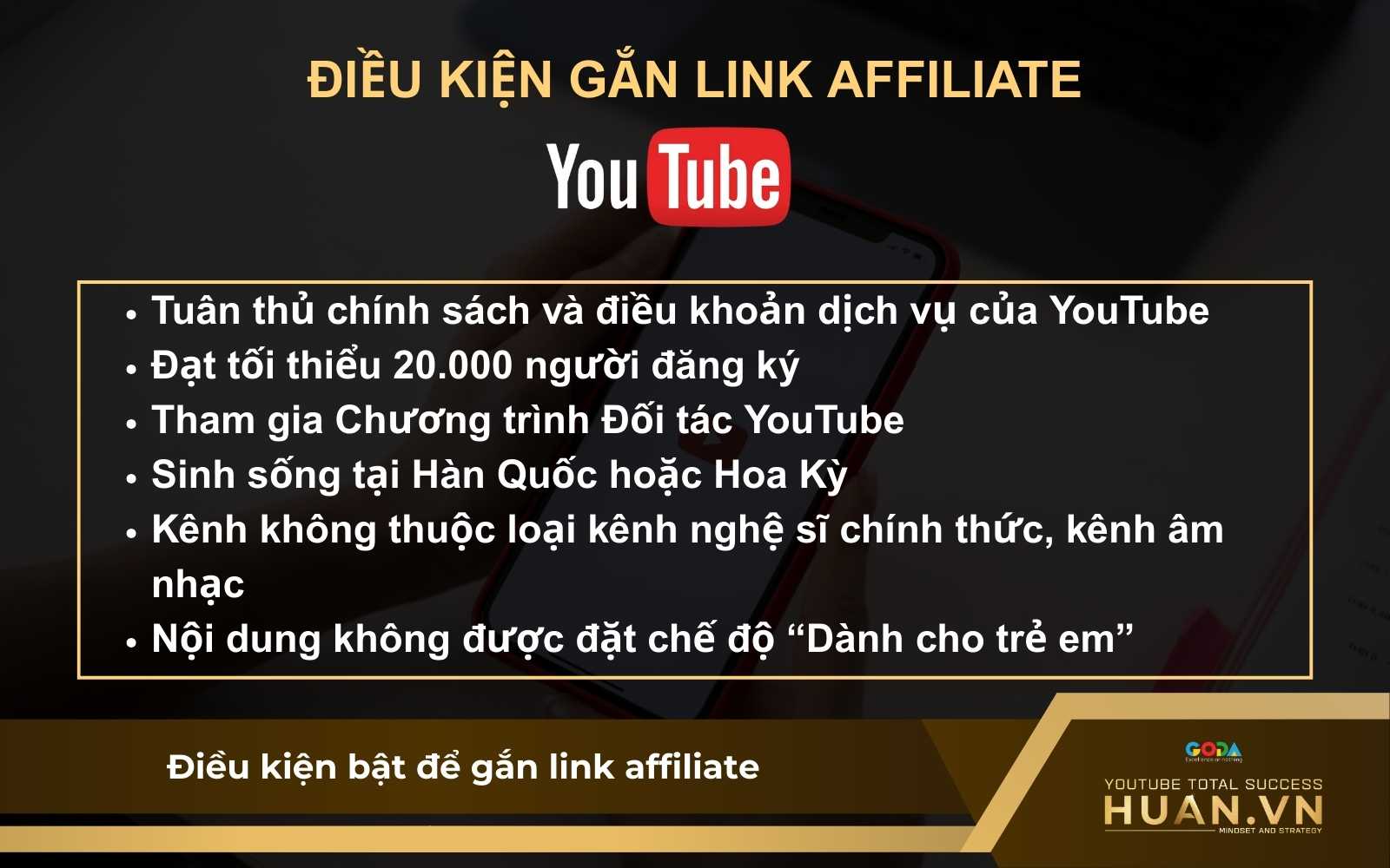 dieu-kien-gan-link-affiliate-vao-video-youtube Điều kiện bật tính năng Shopping YouTube để gắn link affiliate
