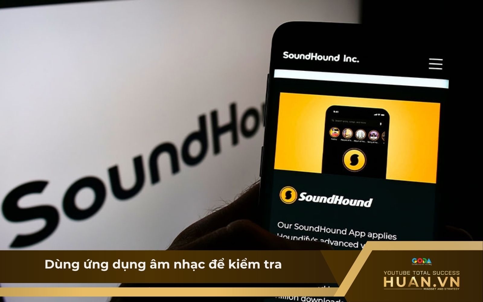 Dùng ứng dụng nhận diện nhạc để kiểm tra quyền sở hữu bài hát