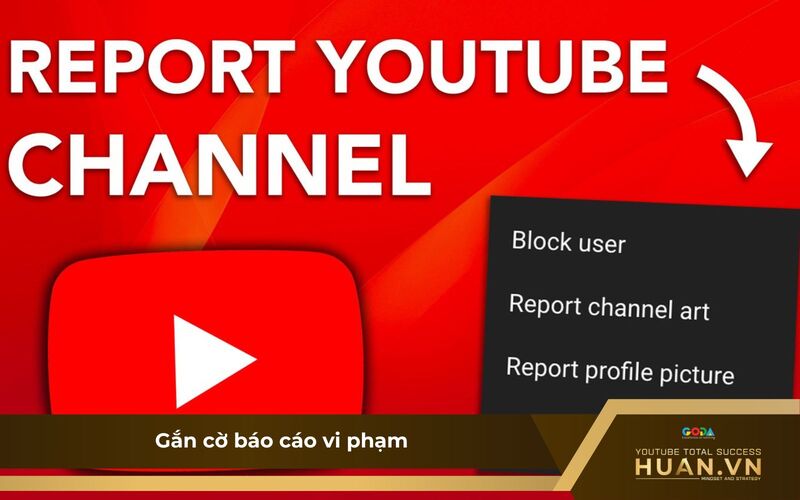 Gắn cờ đối với những nội dung không phù hợp trên YouTube