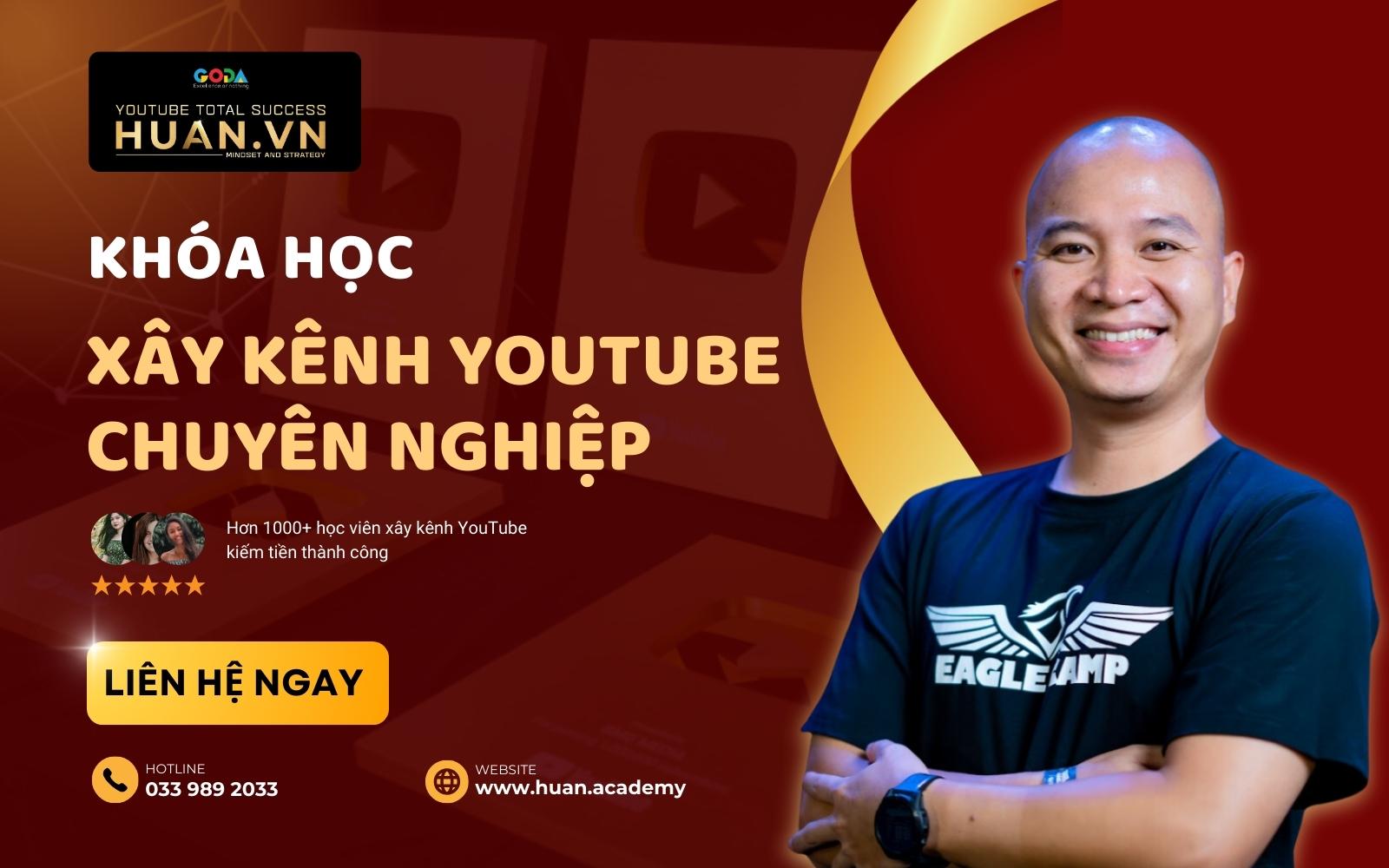 Hiểu rõ thuật toán YouTube cùng khóa học tại Huân Academy