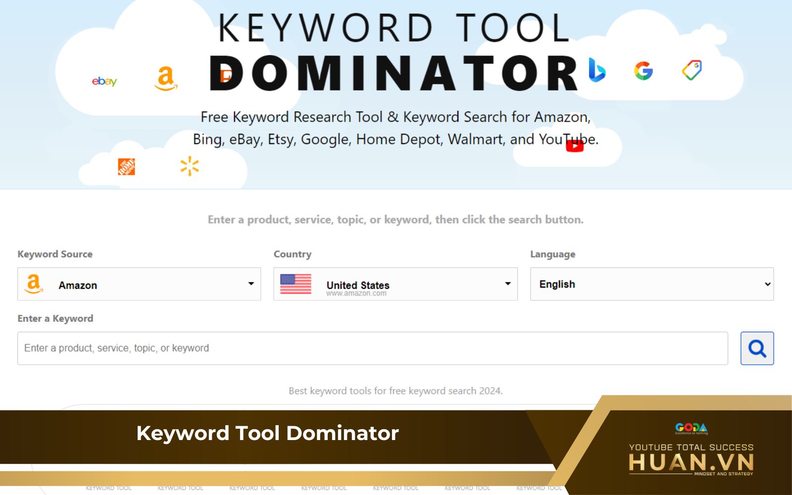 Công cụ Keyword Tool Dominator giúp nghiên cứu từ khóa