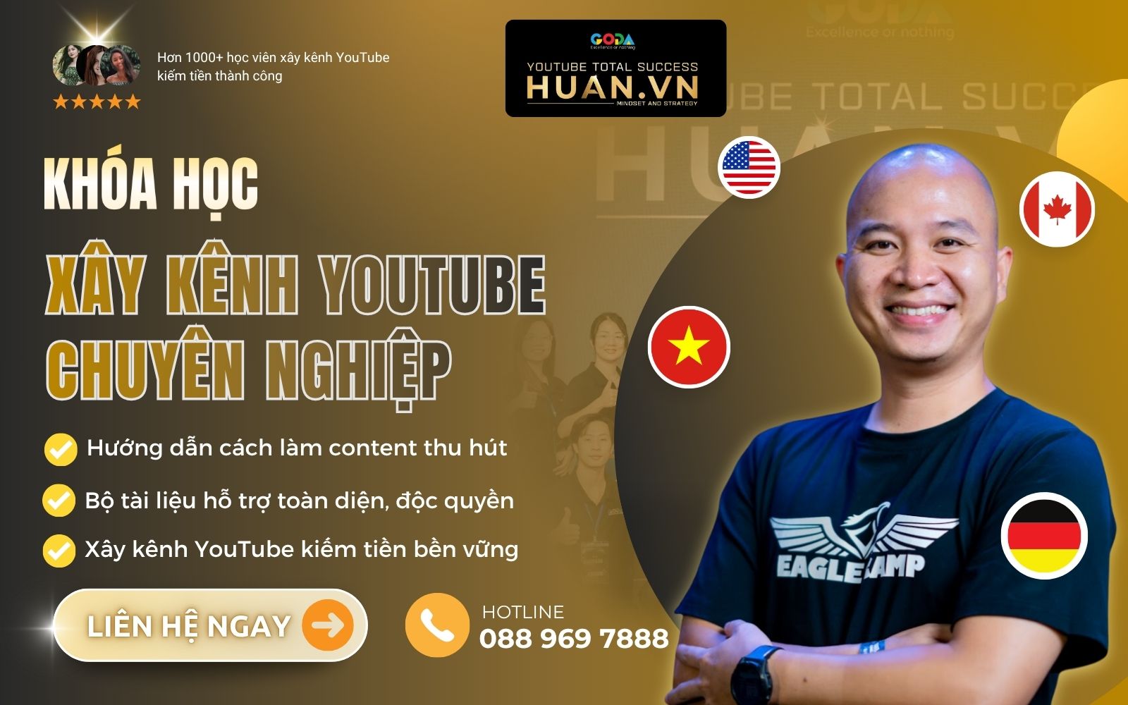 khoa-hoc-huan-academy-xay-kenh-ben-vung-chuan-content-id-uy-tin Huân Academy giúp bạn tối ưu video và đảm bảo an toàn bản quyền trước khi up YouTube