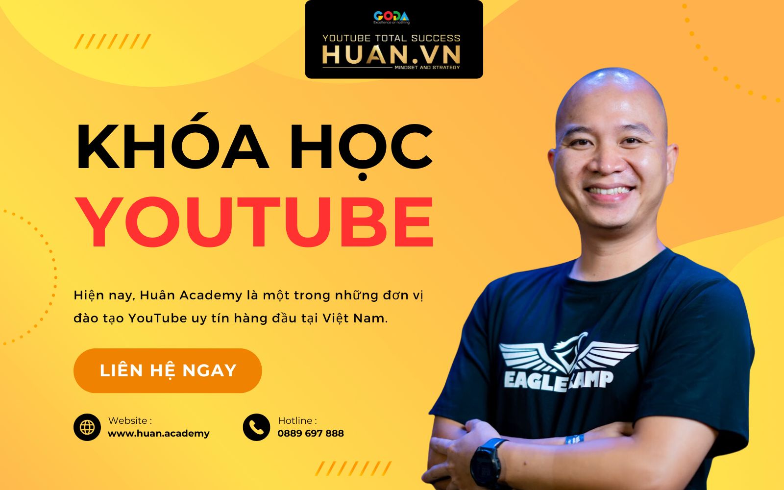 Học cách kiếm tiền từ YouTube Cash tại Huân Academy