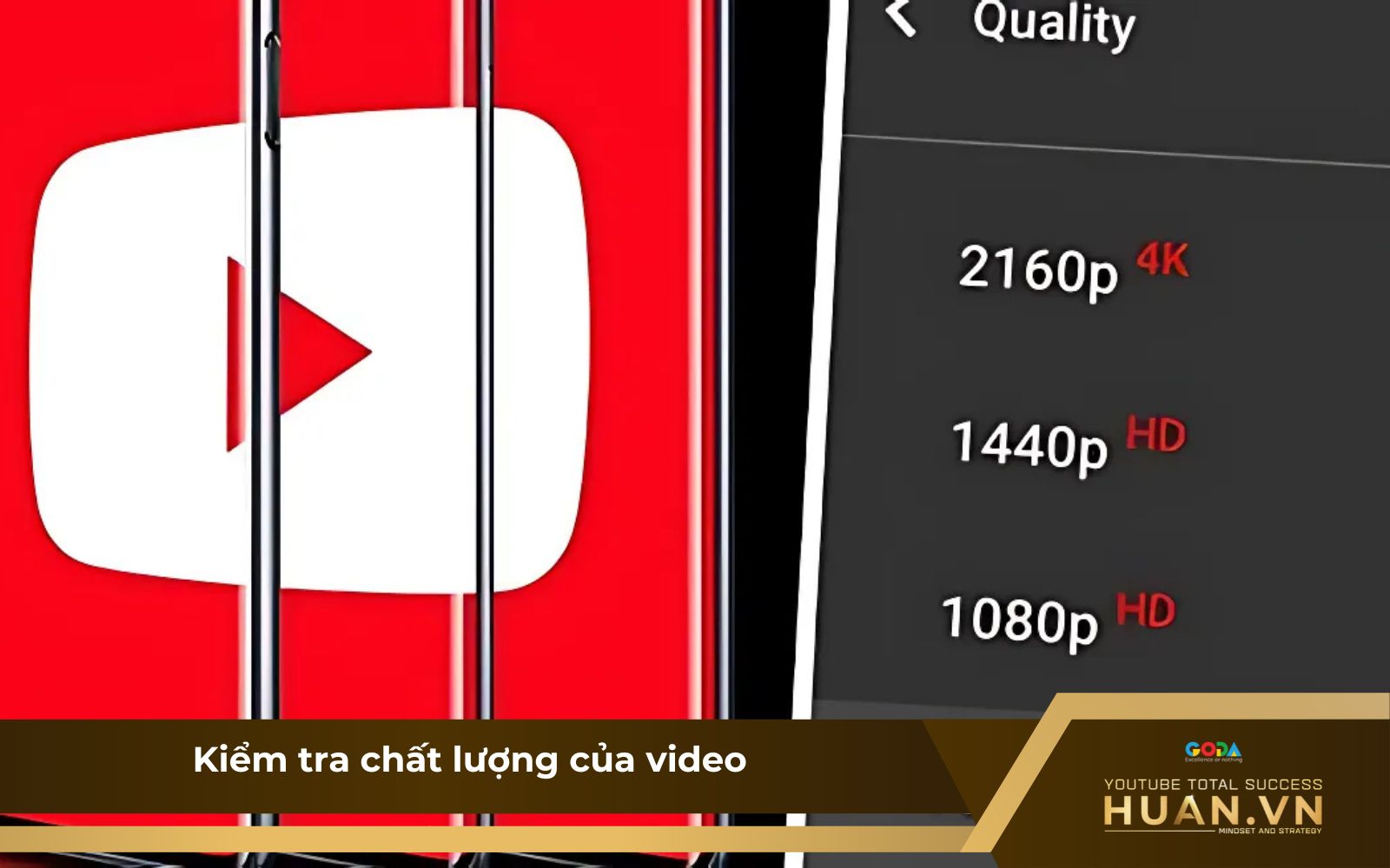 Kiểm tra chất lượng của video để cách đăng video lên YouTube được mượt mà hơn
