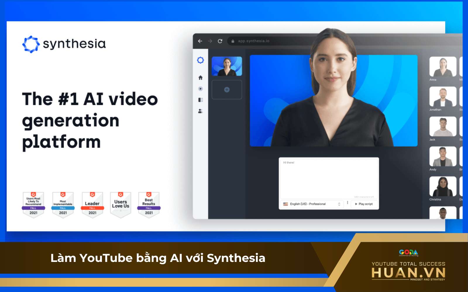 lam-youtube-bang-ai-voi-synthesia Tạo video với nhân vật AI mà không cần quay hình bằng công cụ Synthesia
