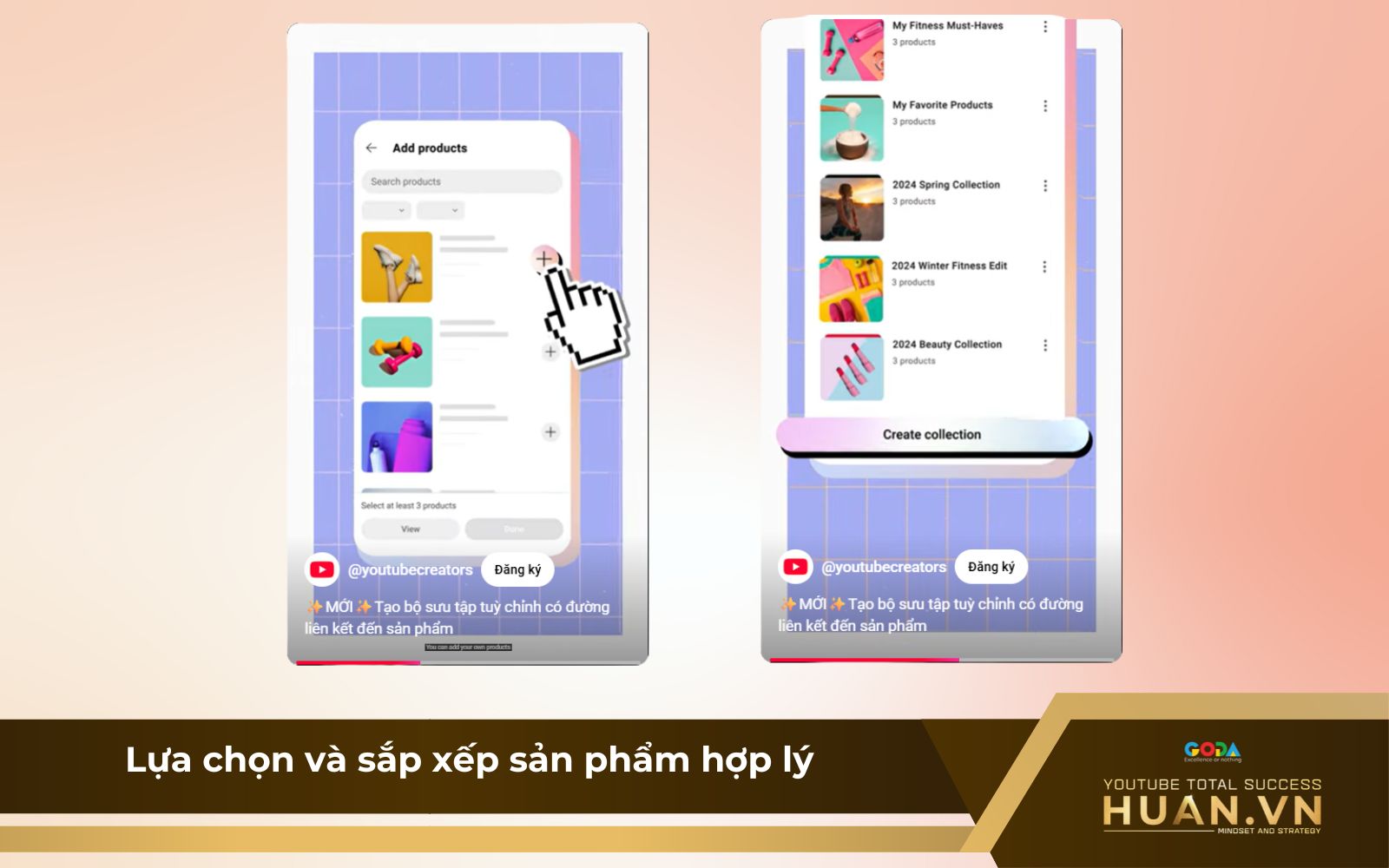 lua-chon-va-sap-xep-san-pham-hop-ly Trưng bày sản phẩm khoa học để thu hút và giữ chân người xem lâu hơn