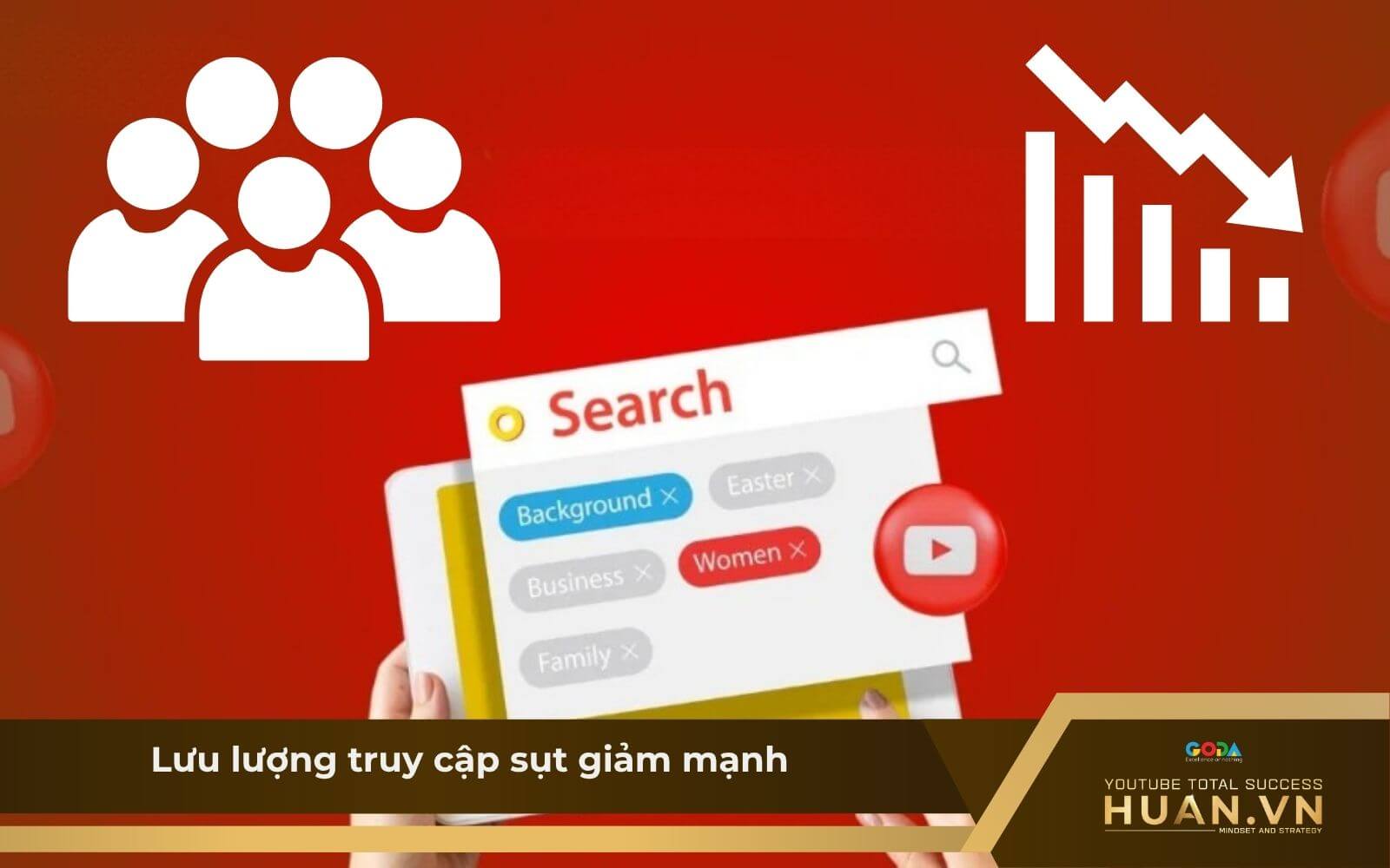 luu-luong-truy-cap-sut-giam-manh YouTube bỏ top thịnh hành do lưu lượng truy cập sụt giảm
