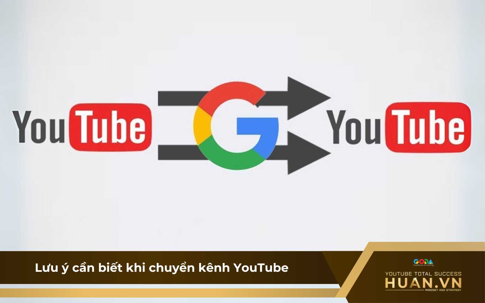 Những lưu ý cần biết trước khi thực hiện cách chuyển Gmail cho kênh YouTube