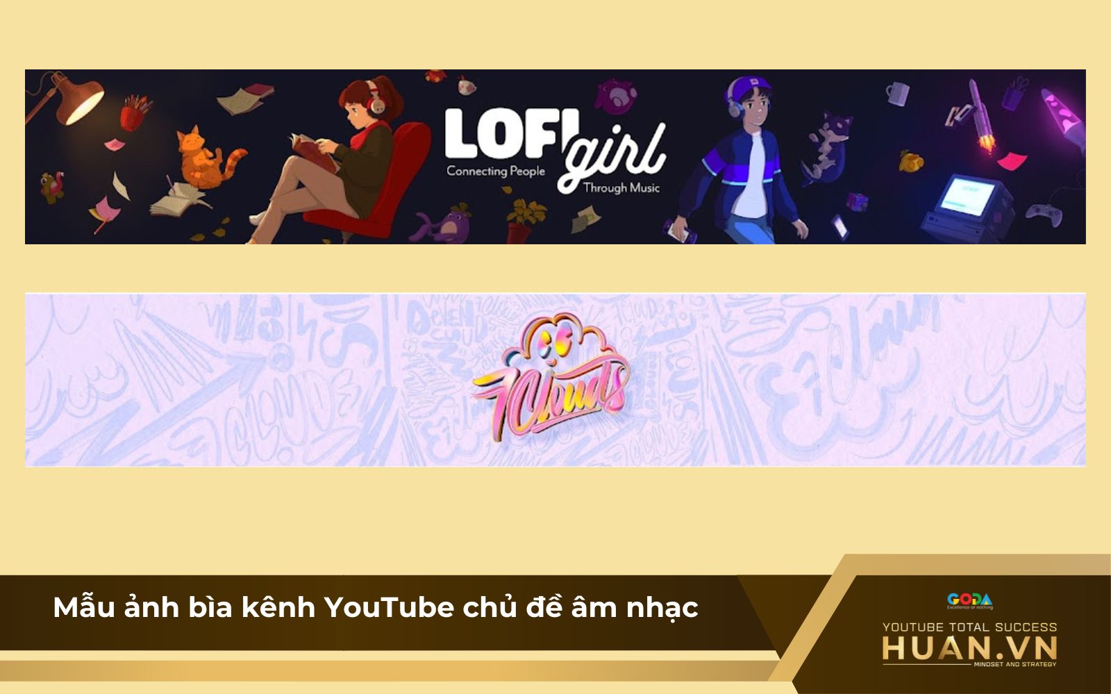 Mẫu ảnh cover Youtube chủ đề âm nhạc undefined