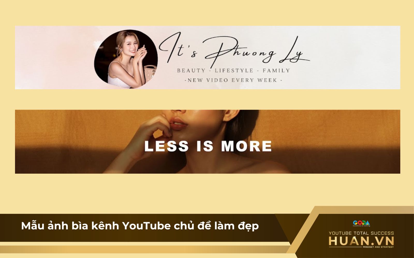 Mẫu ảnh banner Youtube chuyên nghiệp Mẫu ảnh banner Youtube chuyên nghiệp
