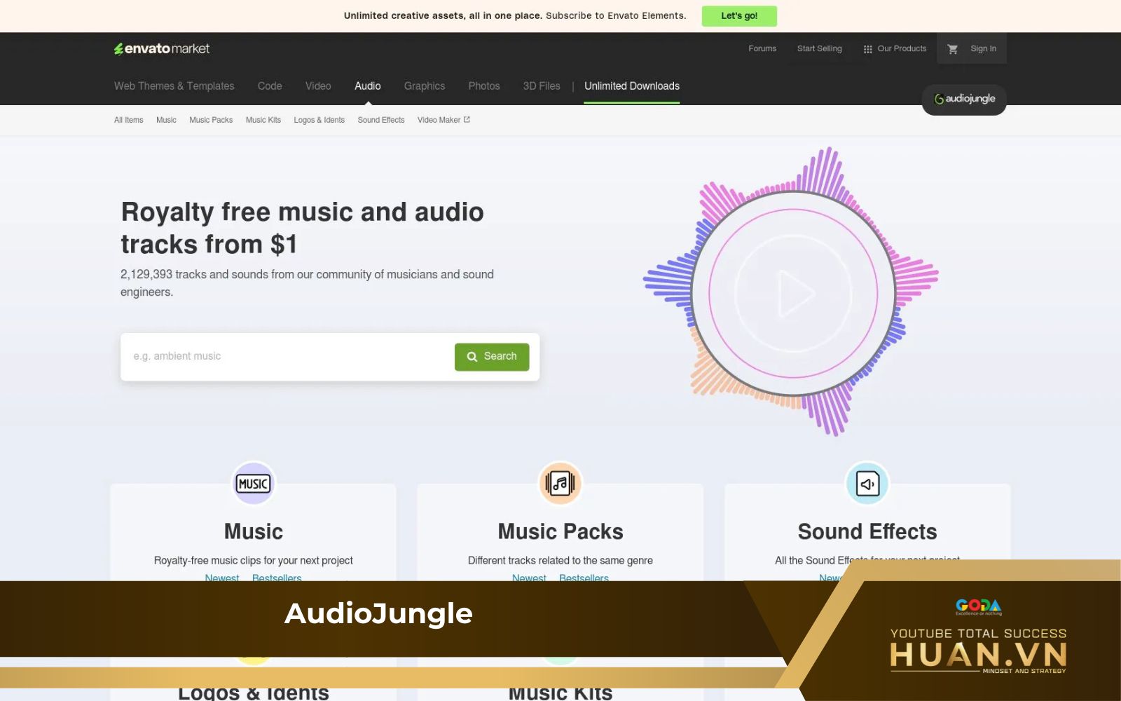 mua-nhac-ban-quyen-lam-youtube-tren-audiojungle Mua nhạc bản quyền làm YouTube trên nền tảng AudioJungle