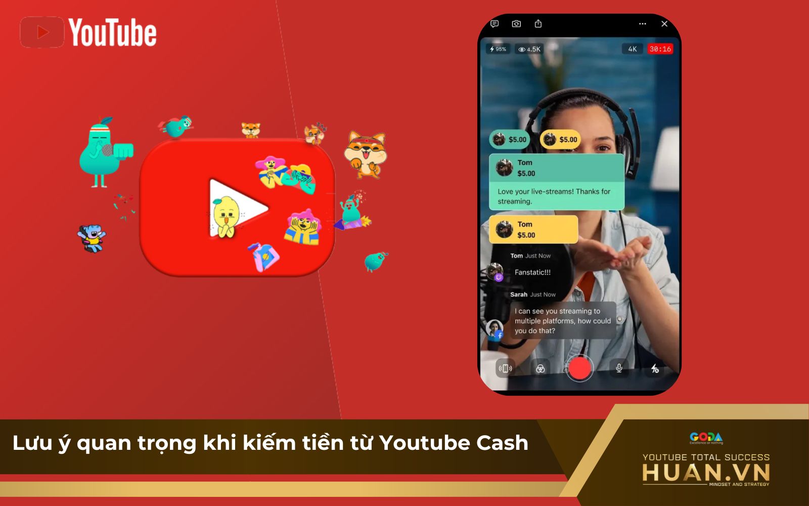Lưu ý quan trọng khi sử dụng YouTube Cash là gì? Lưu ý quan trọng khi sử dụng YouTube Cash là gì?
