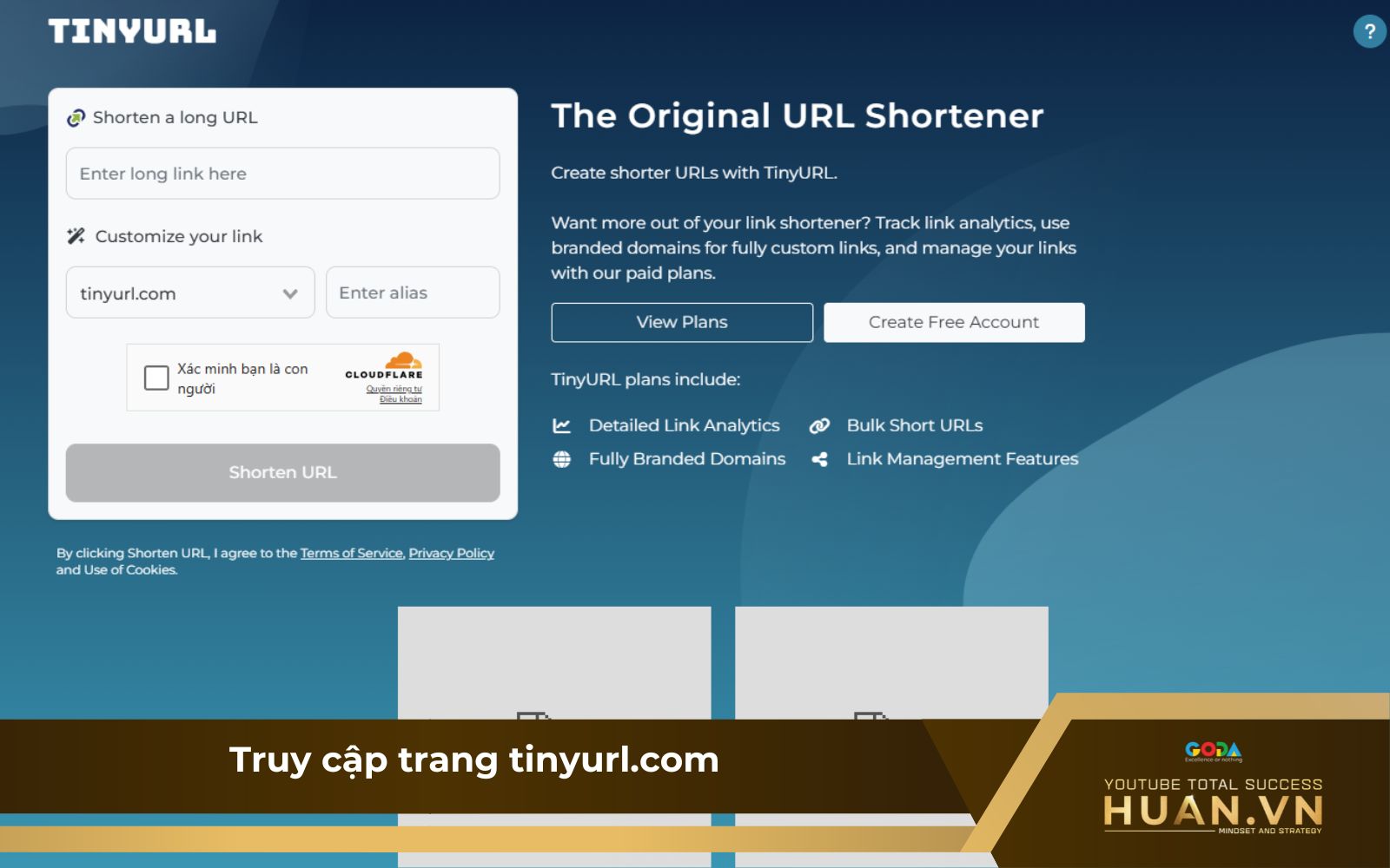 Cách rút gọn link YouTube với TinyURL Cách rút gọn link YouTube với TinyURL