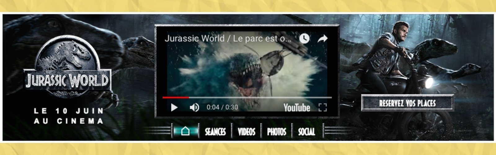 san-xuat-video-quang-cao-chat-luong Chiến dịch quảng cáo Masthead Ads của Jurassic World
