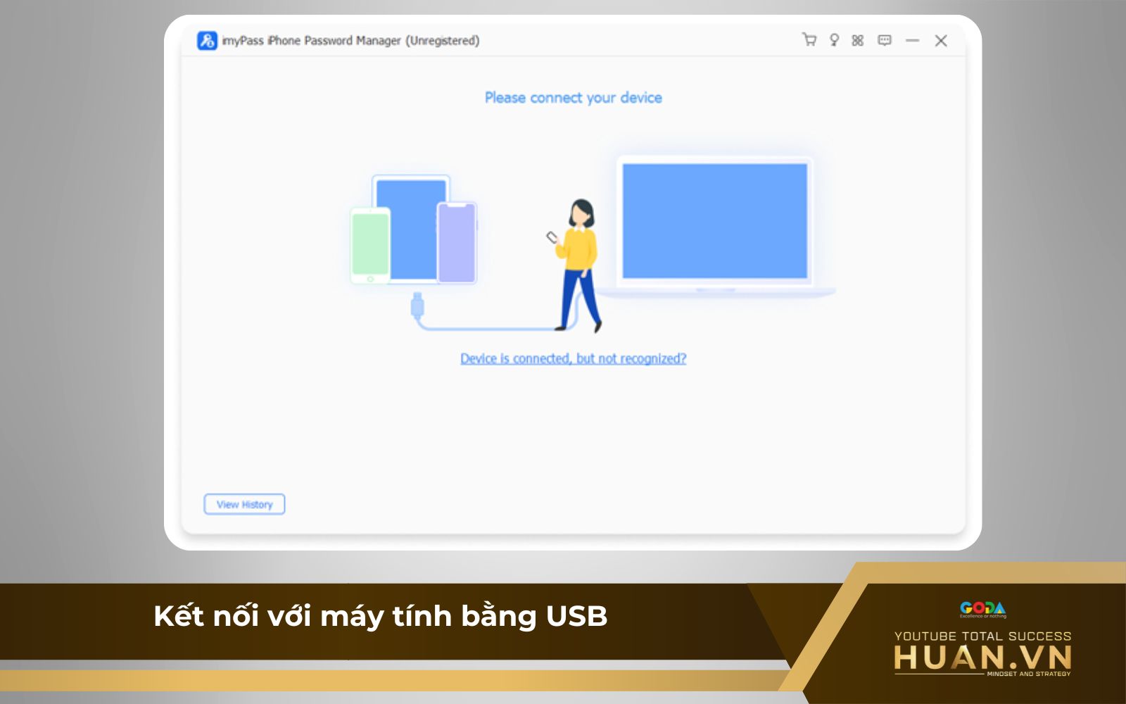 sao-luu-mat-khau-youtube-b1-ket-noi-usb Sao lưu password YouTube - B1: Kết nối với máy tính bằng USB