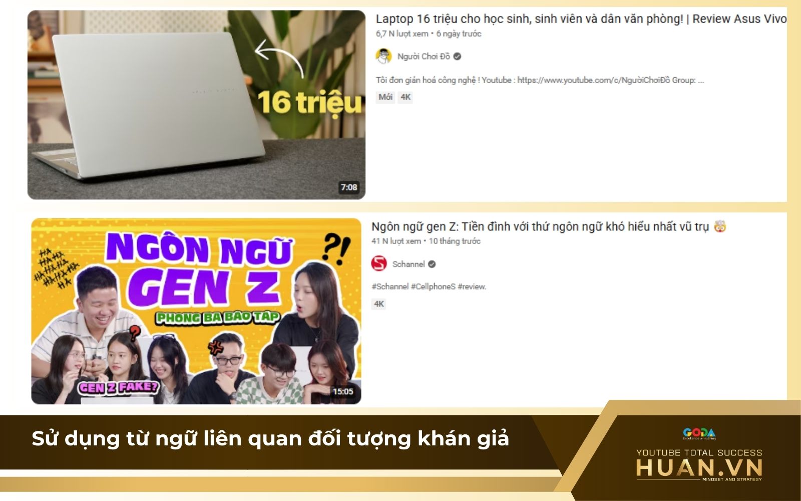 Đặt title clip YouTube với ngôn từ gần gũi, quen thuộc Đặt title clip YouTube với ngôn từ gần gũi, quen thuộc