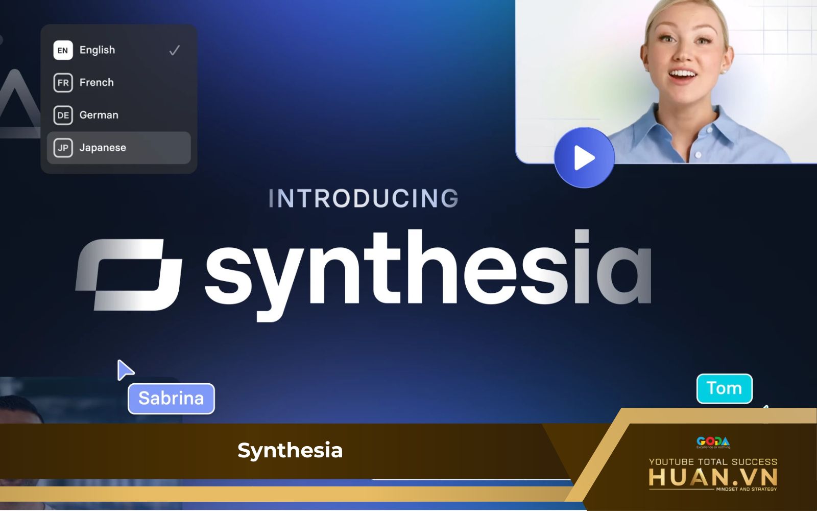 Tạo video với người dẫn chương tình ảo nhờ công cụ Synthesia