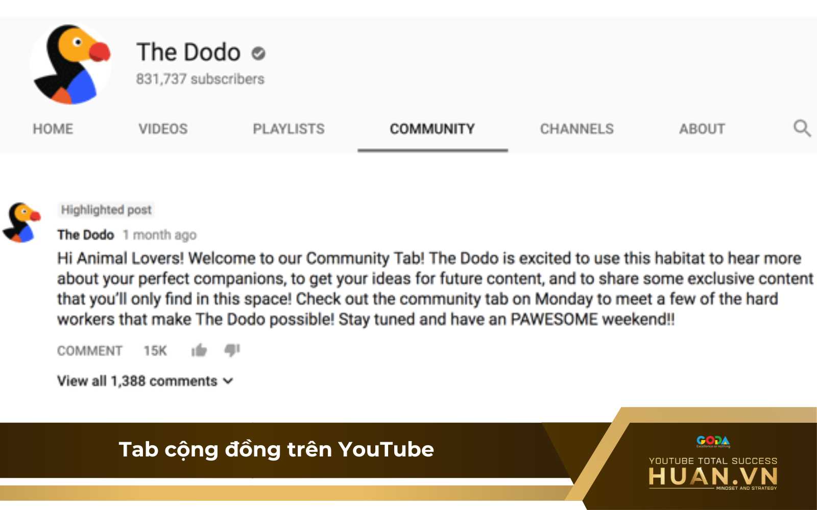 tab-cong-dong-youtube-la-gi Tìm hiểu về tab cộng đồng trên YouTube là gì?