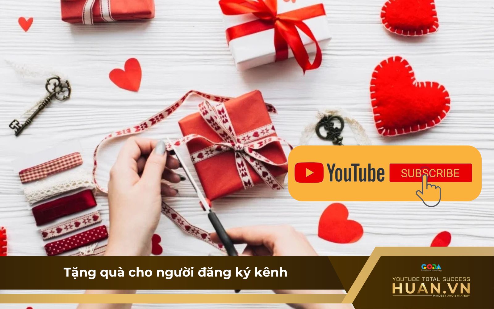 Cách tăng lượt theo dõi YouTube nhanh chóng bằng cách tặng quà, tạo ấn tượng