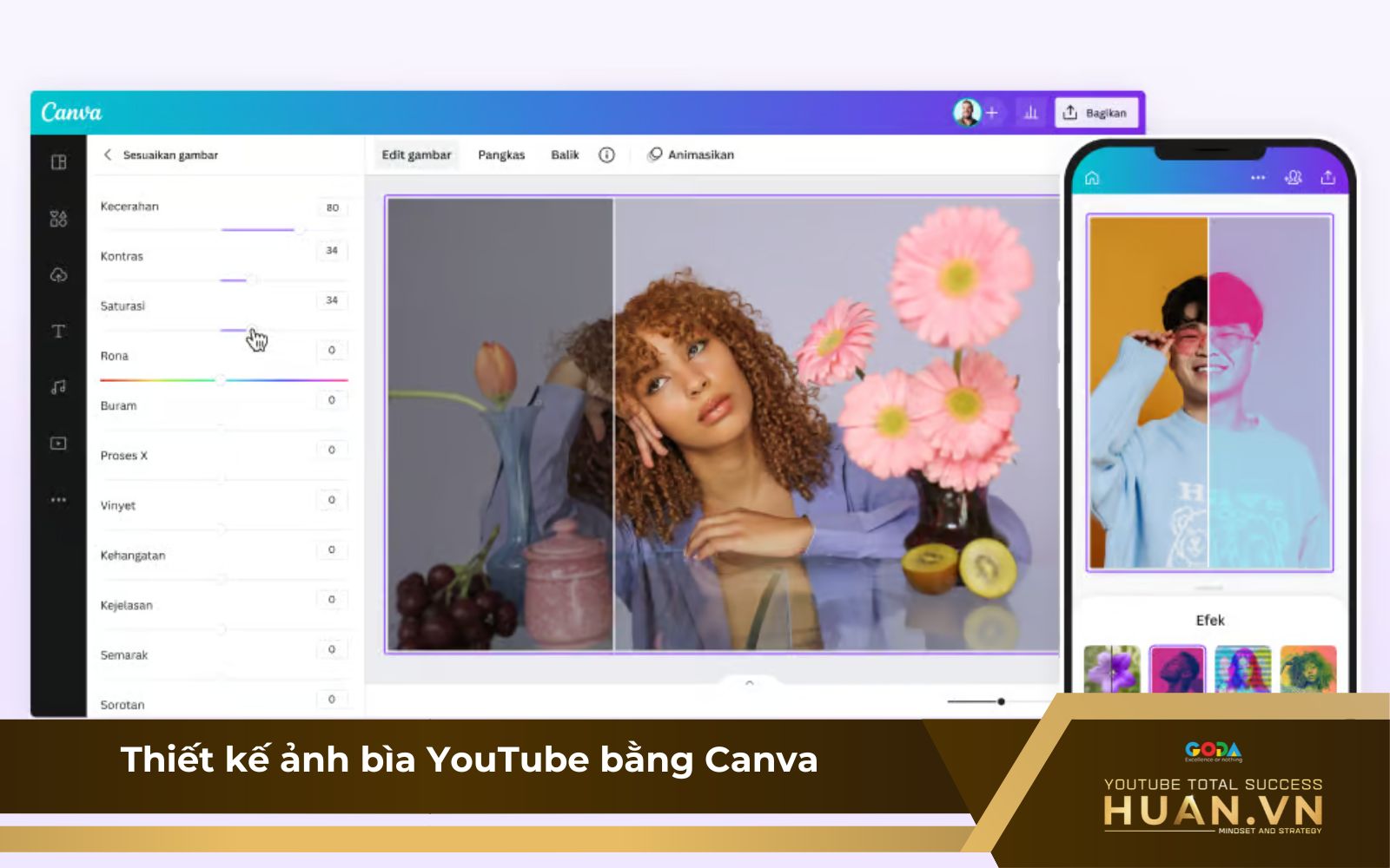Cách tạo ảnh bìa YouTube trên điện thoại và máy tính bằng Canva Cách tạo ảnh bìa YouTube trên điện thoại và máy tính bằng Canva