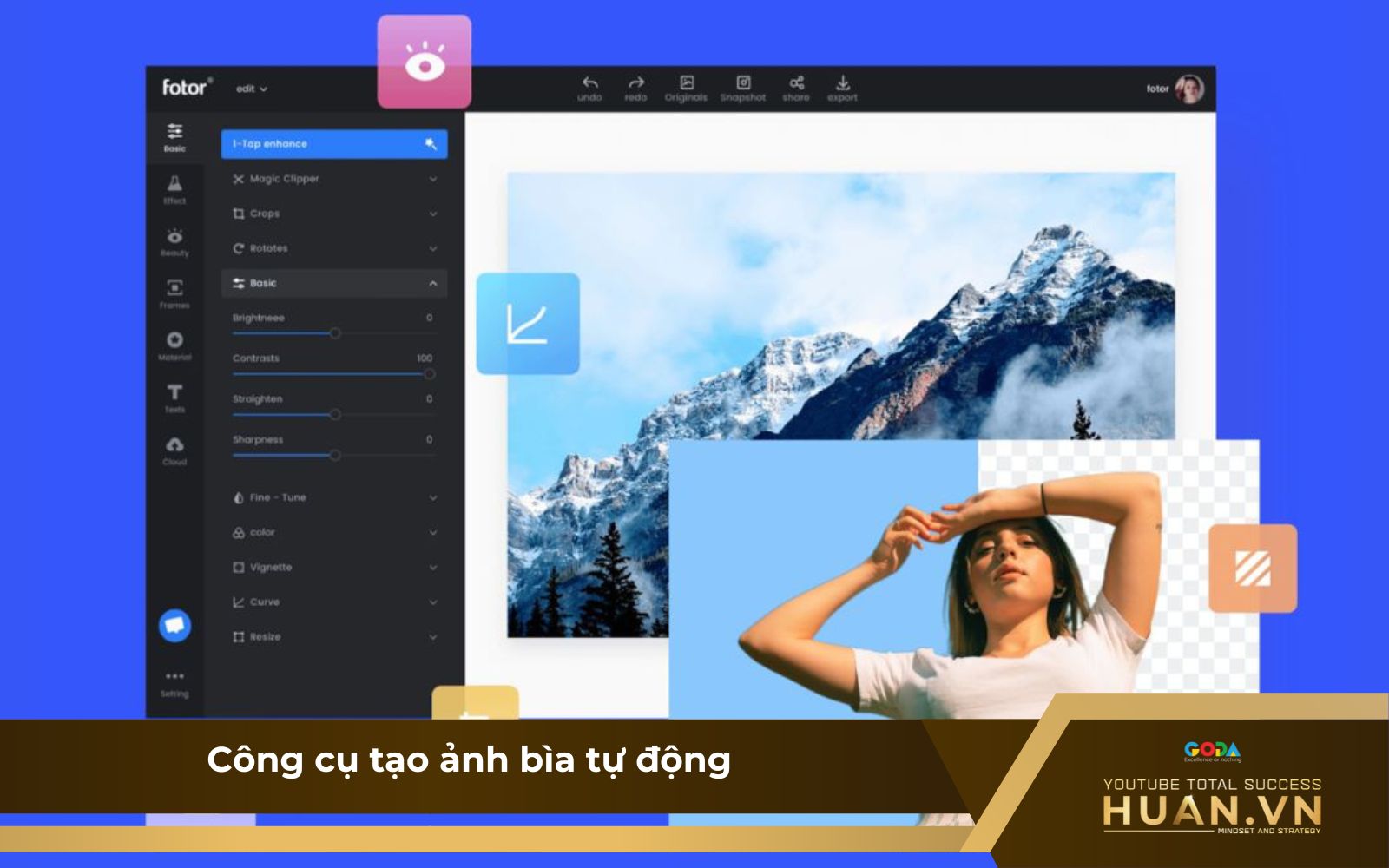 Cách làm ảnh bìa Youtube Online bằng tool tự động Cách làm ảnh bìa Youtube Online bằng tool tự động