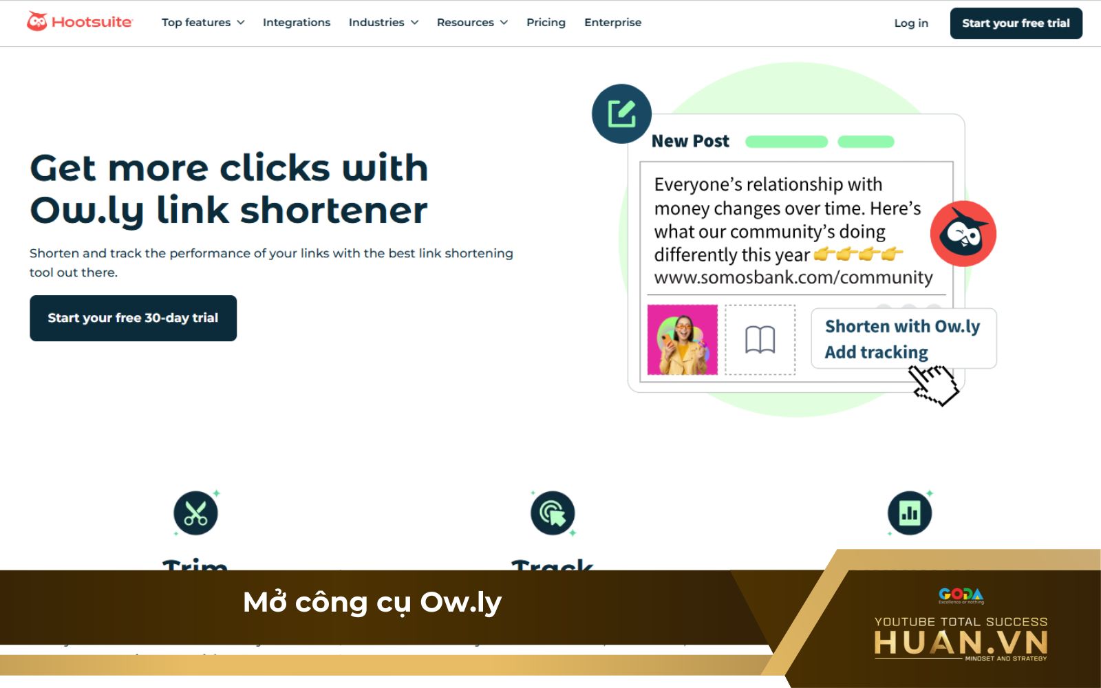 Cách tạo link rút gọn YouTube với Ow.ly Cách tạo link rút gọn YouTube với Ow.ly