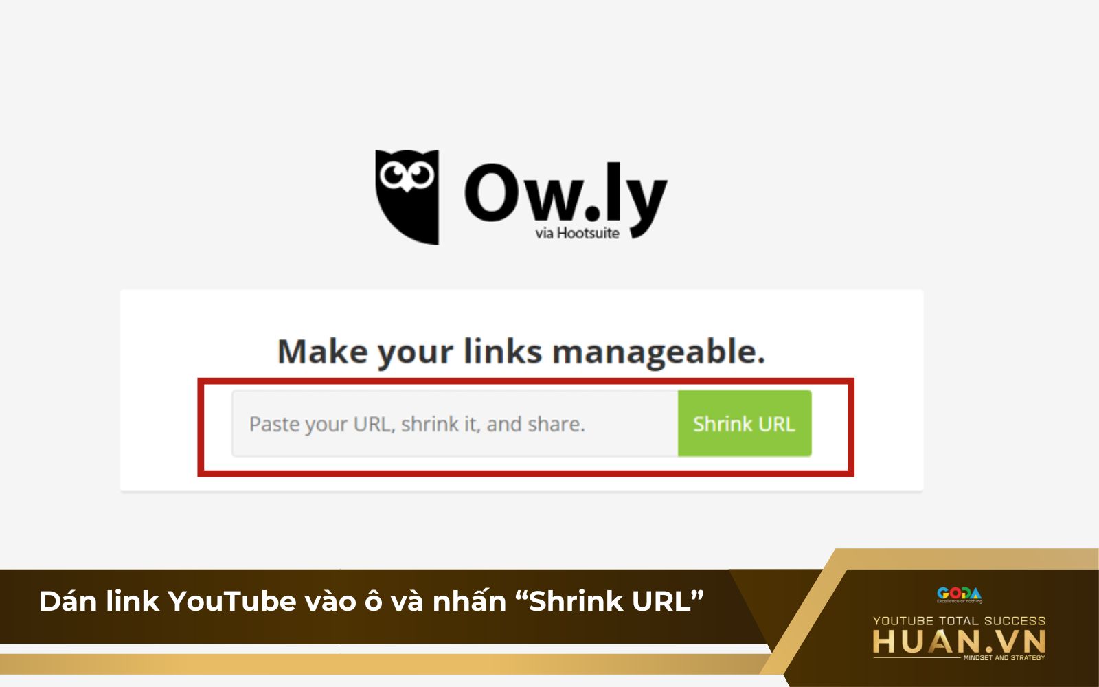 Dán link và nhấn chọn ô lệnh Dán link và nhấn chọn ô lệnh