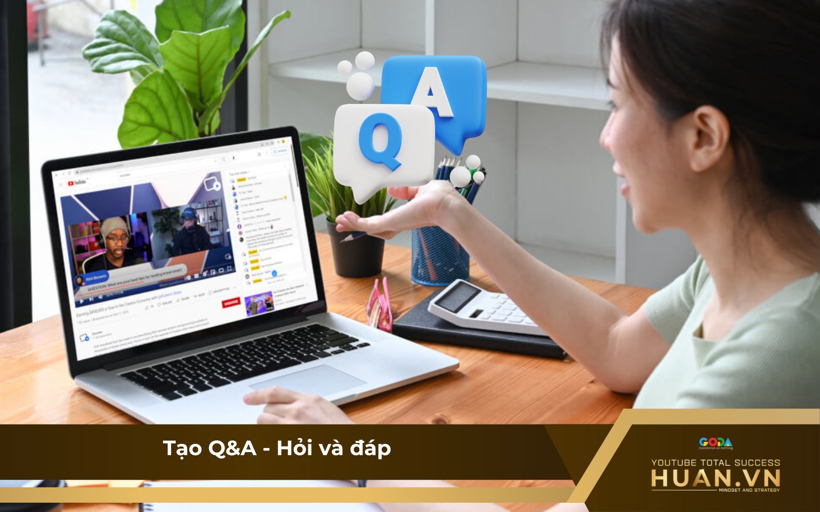 Tích cực mở Q&A để tăng thu hút buổi live